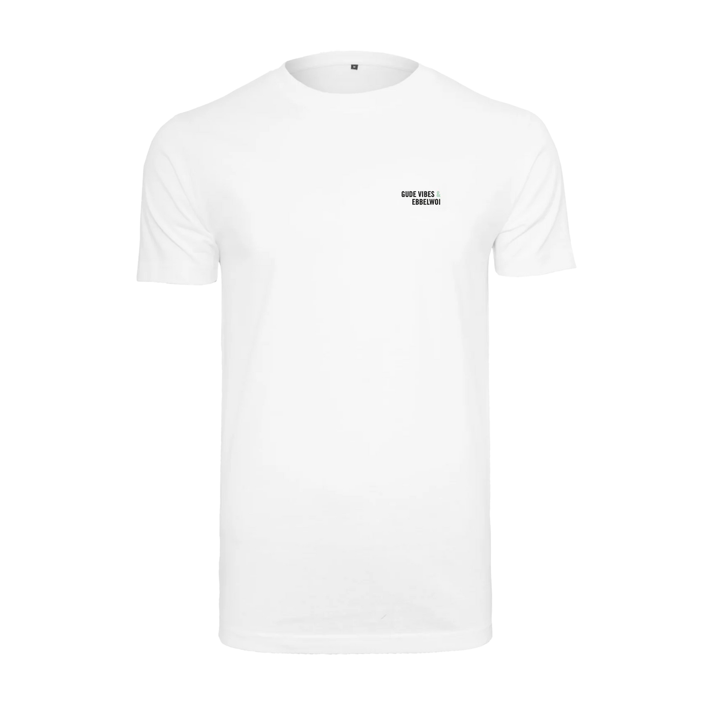 GUDE Vibes & Ebbelwoi - Shirt, weiß