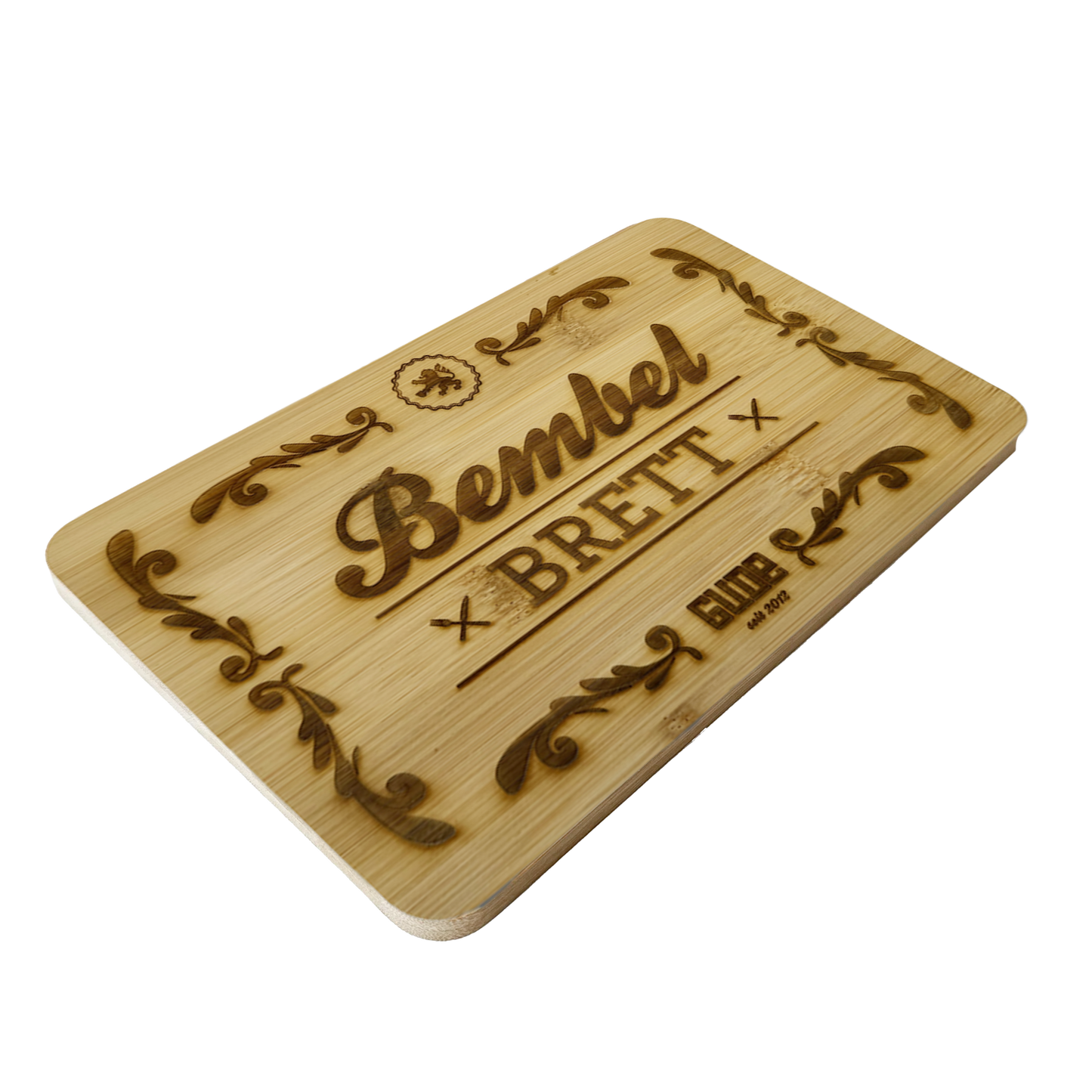 GUDE Bembelbrett - Brettchen, Holz