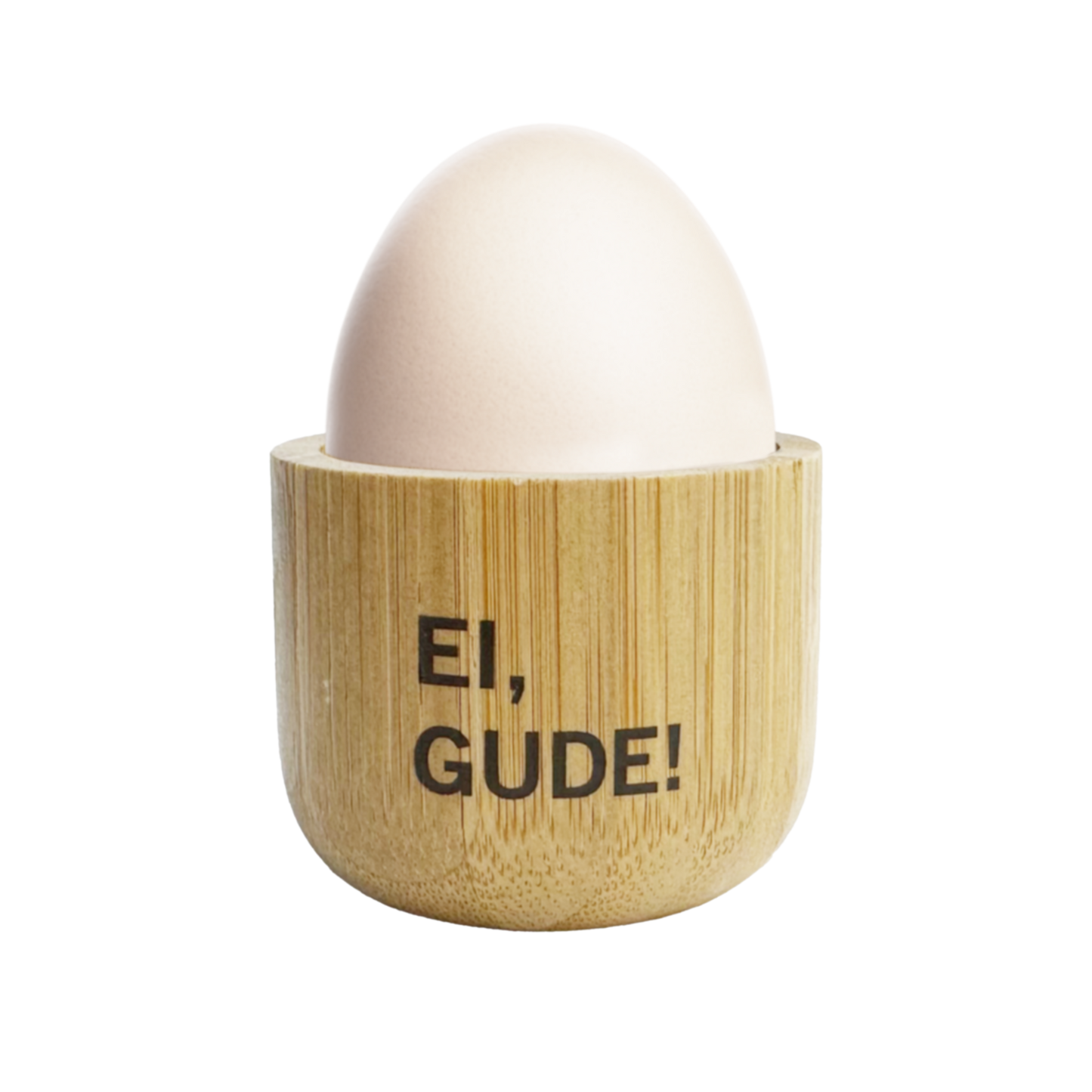 EI, GUDE! - 4er Set Eierbecher, Holz