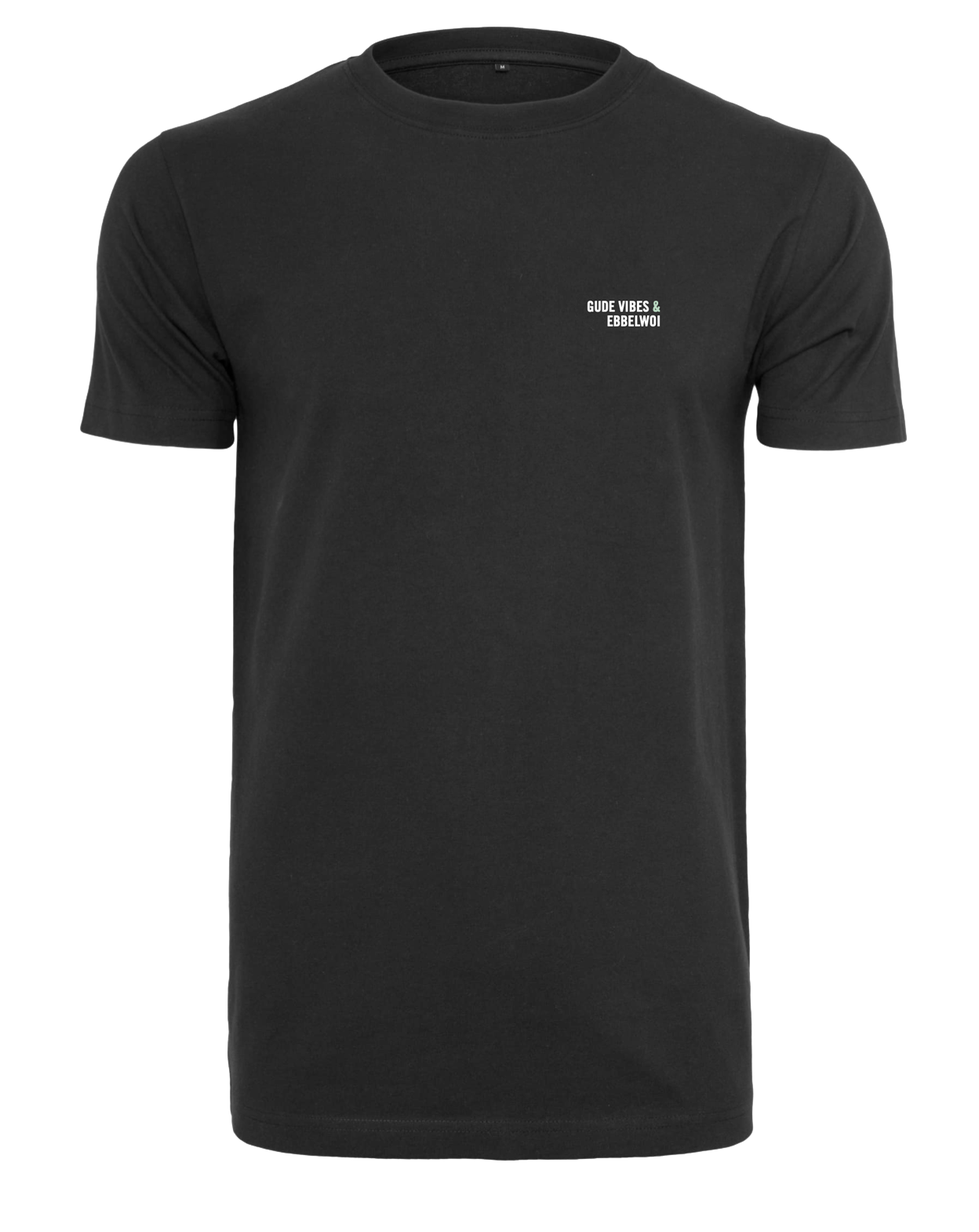 GUDE Vibes & Ebbelwoi - Shirt, schwarz