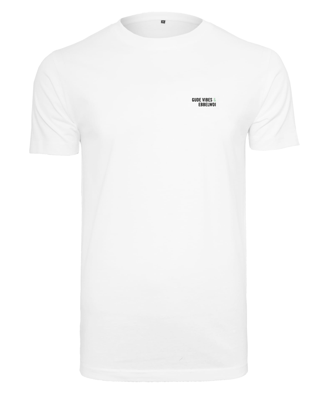 GUDE Vibes & Ebbelwoi - Shirt, weiß