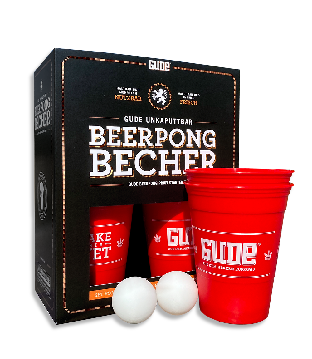 GUDE UNKAPUTTBAR - Beerpong Becher