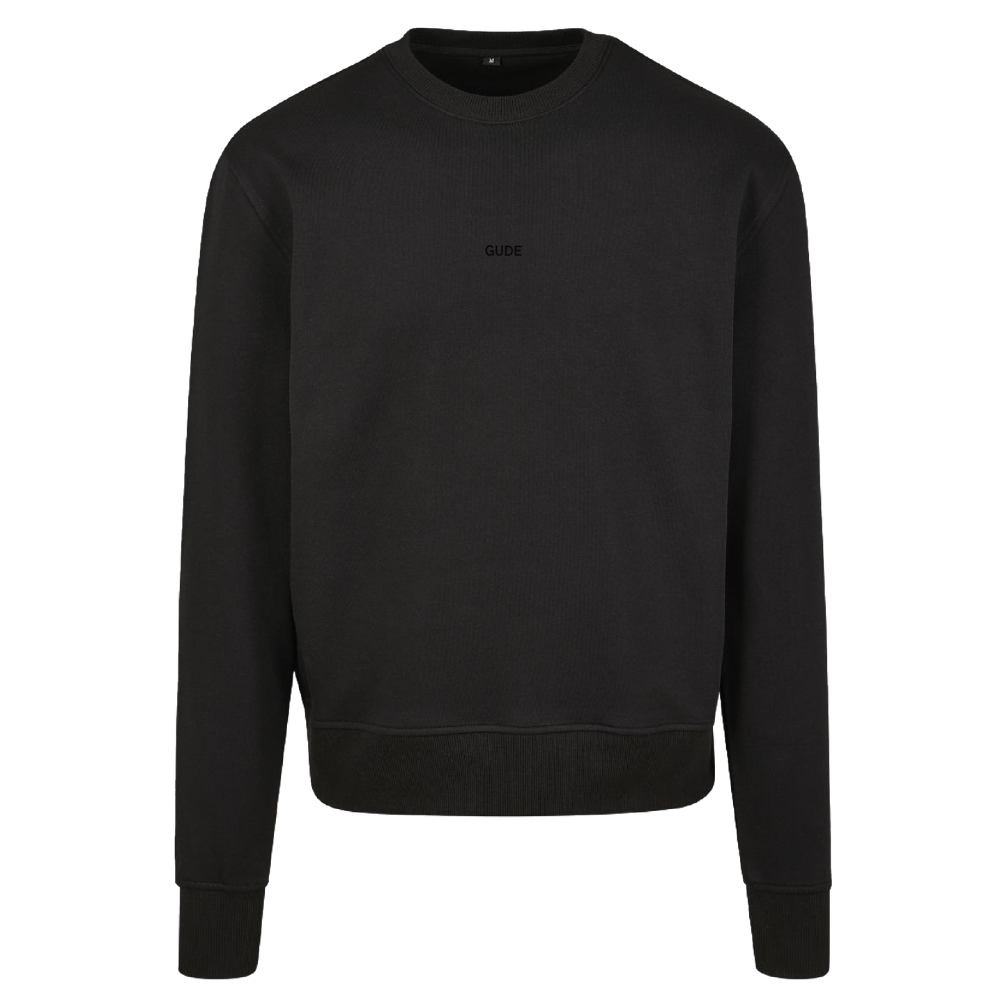 GUDE Monochrom - Premium Oversize Sweater, schwarz