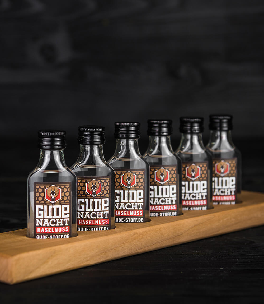 5x20 GUDE Nacht - Haselnuss PET-Shots