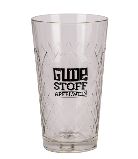 6x GUDE Stoff - Glas 0,25l