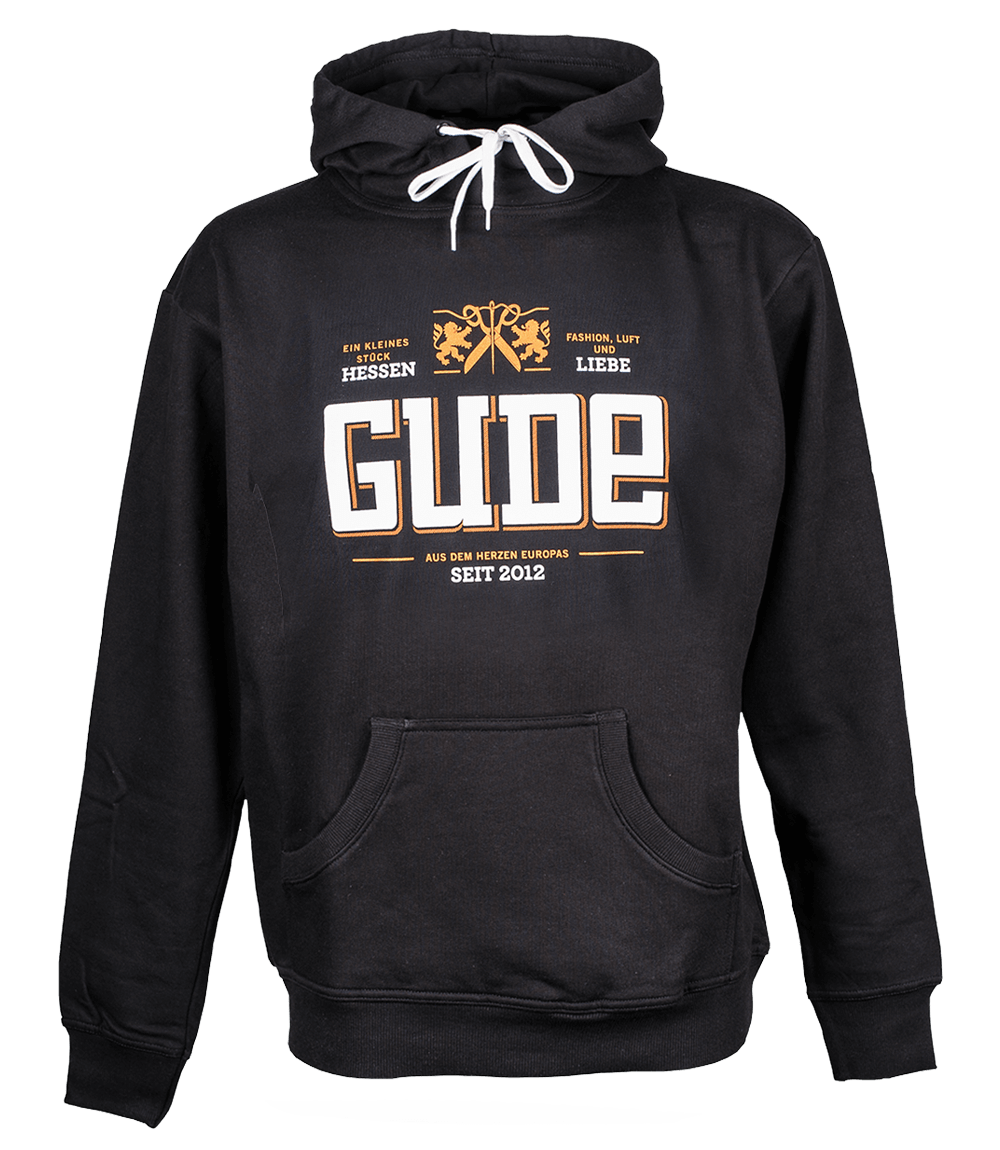 GUDE Fashion, Luft & Liebe - Hoodie, schwarz