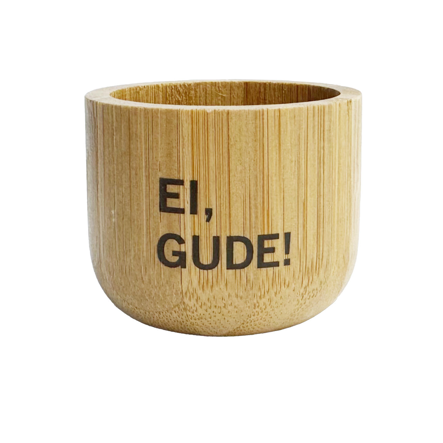 EI, GUDE! - 4er Set Eierbecher, Holz