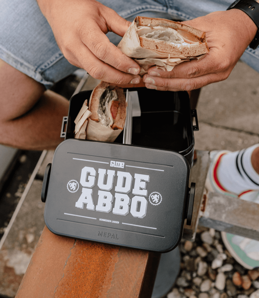 GUDE ABBO - Brotbox, schwarz