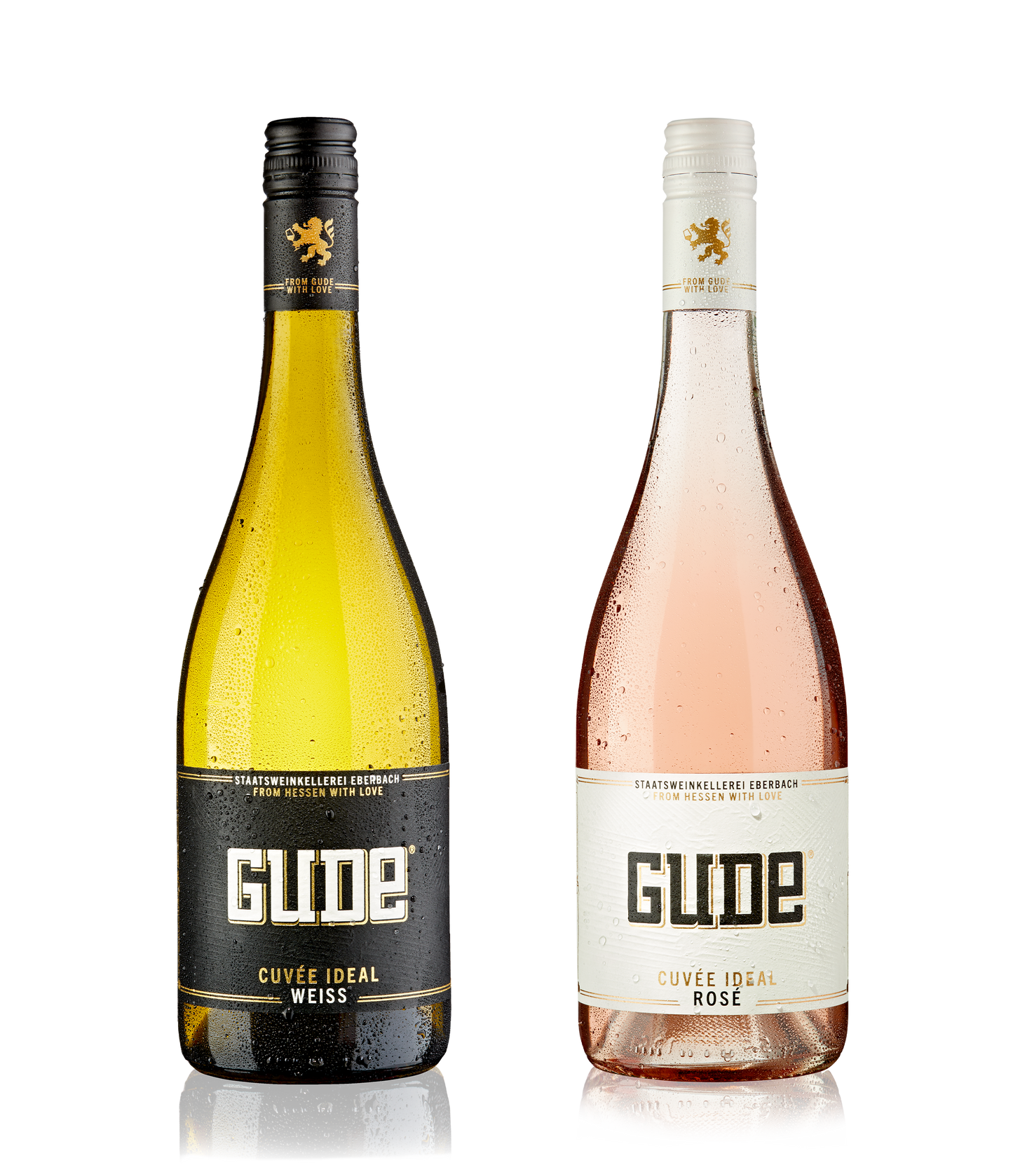 GUDE Rosé und Weiss Cuvée Ideal - 2er Mixkiste