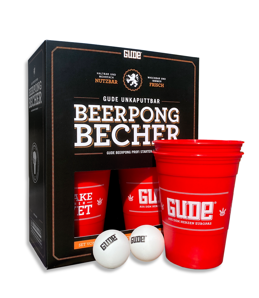 GUDE UNKAPUTTBAR - Beerpong Becher