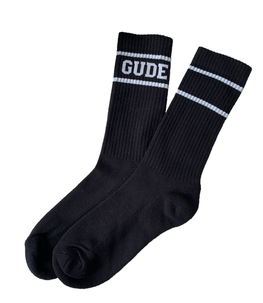 2x GUDE Socken - schwarz