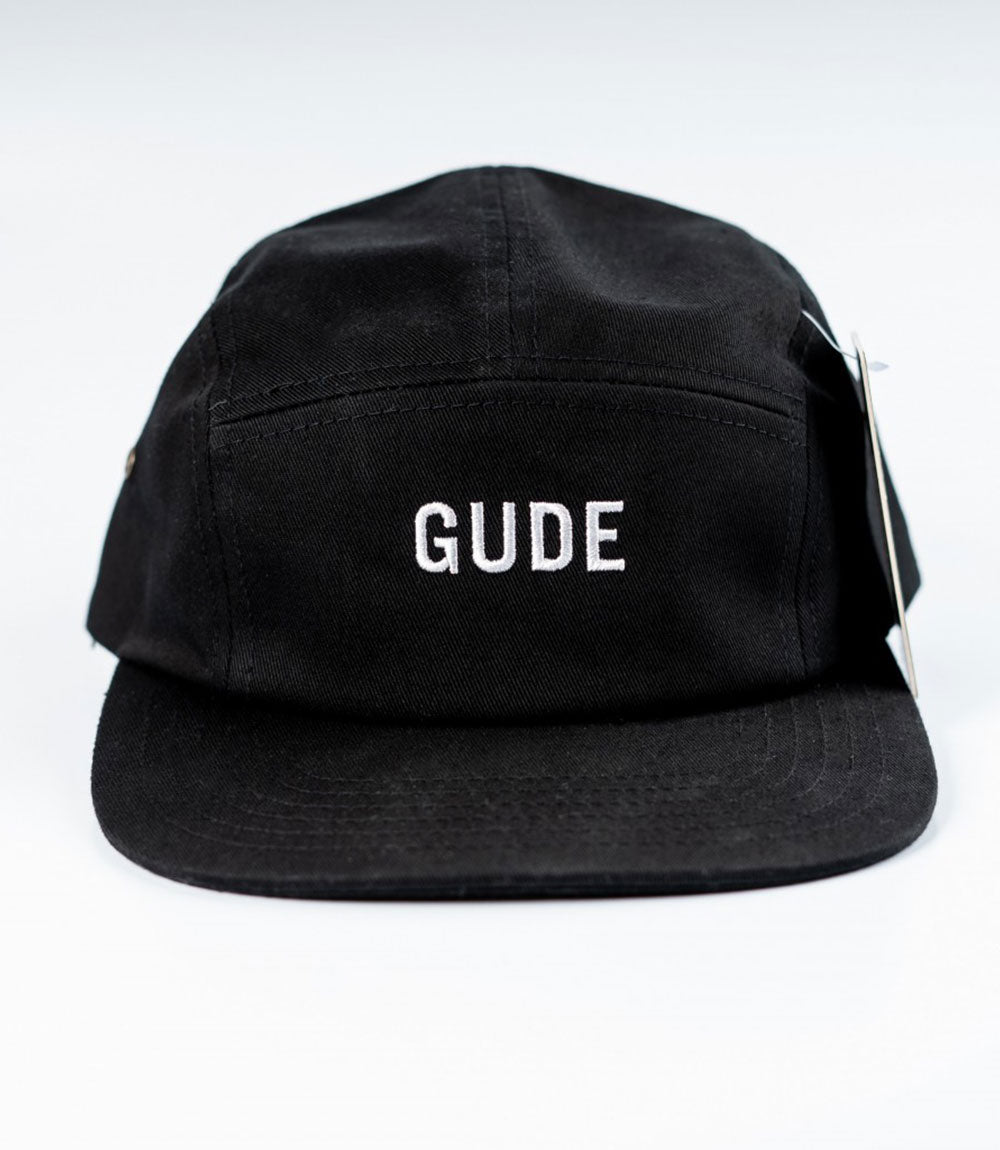 GUDE Stick - 5 Panel Cap, schwarz