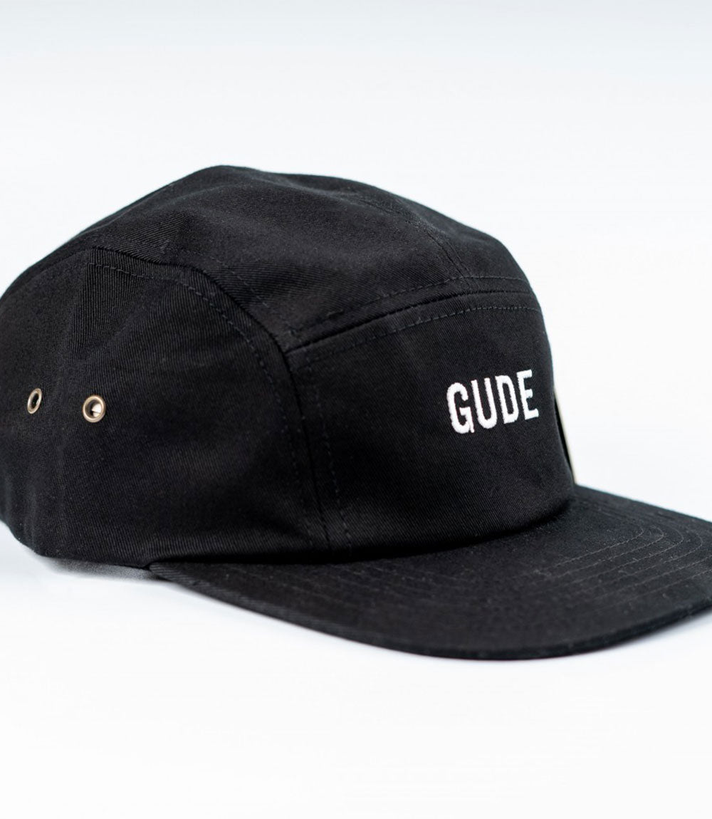 GUDE Stick - 5 Panel Cap, schwarz
