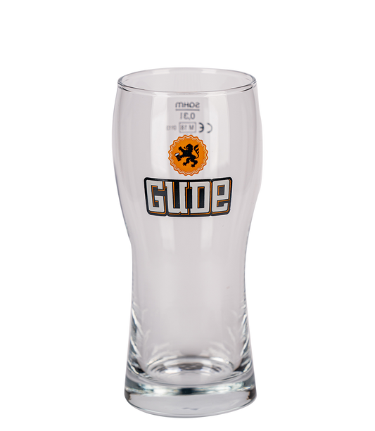 6x GUDE Pils - Glas 0,3l