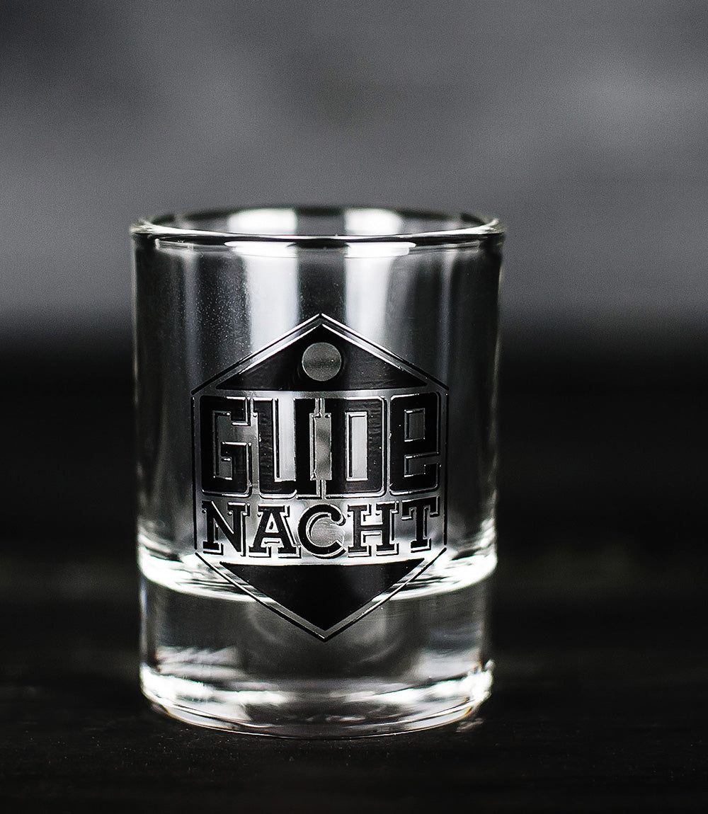 6x GUDE Nacht Shot-Glas 2cl