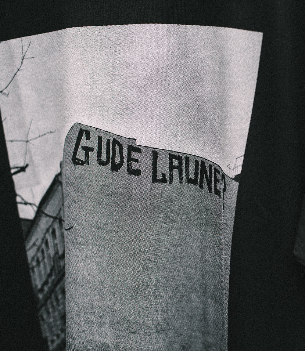 GUDE Laune - Shirt, schwarz