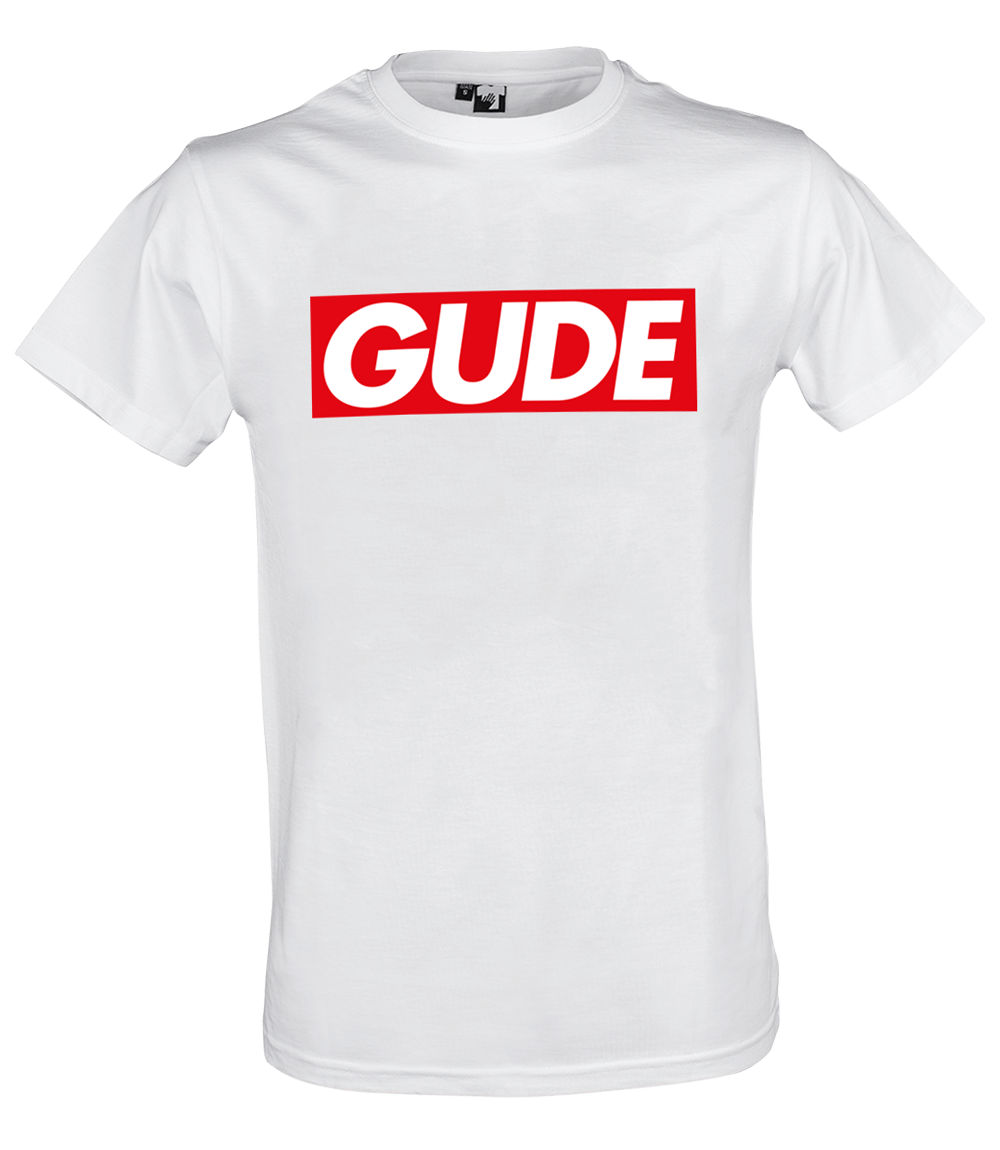 GUDE Schranke - Shirt, weiss