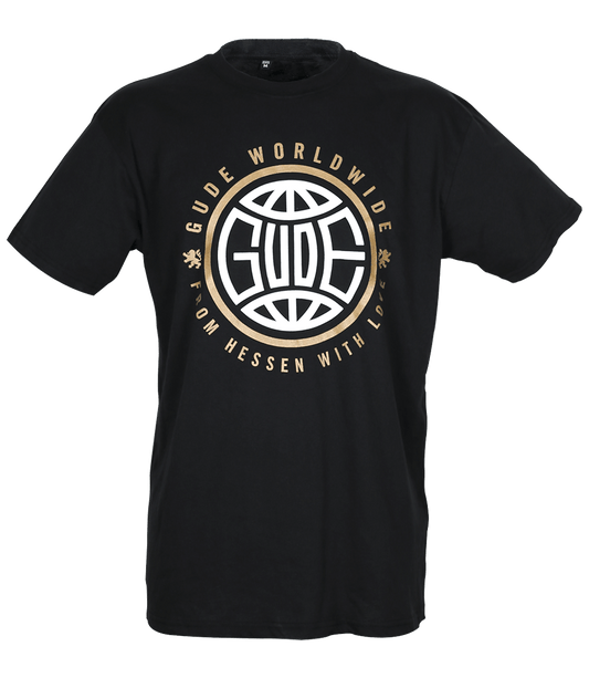 GUDE Worldwide - Shirt, schwarz