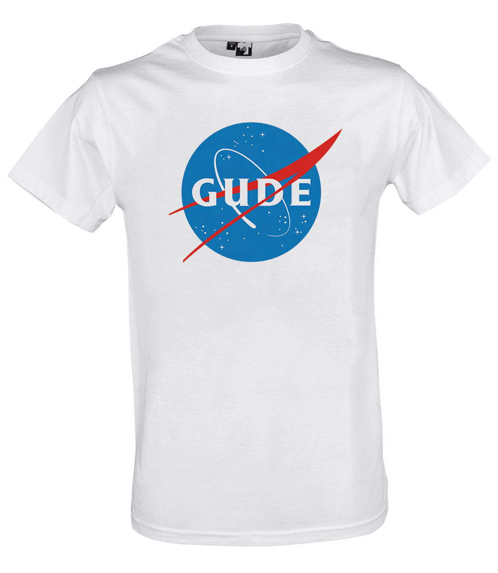 GUDE Universe Delivery Express - Shirt, weiß
