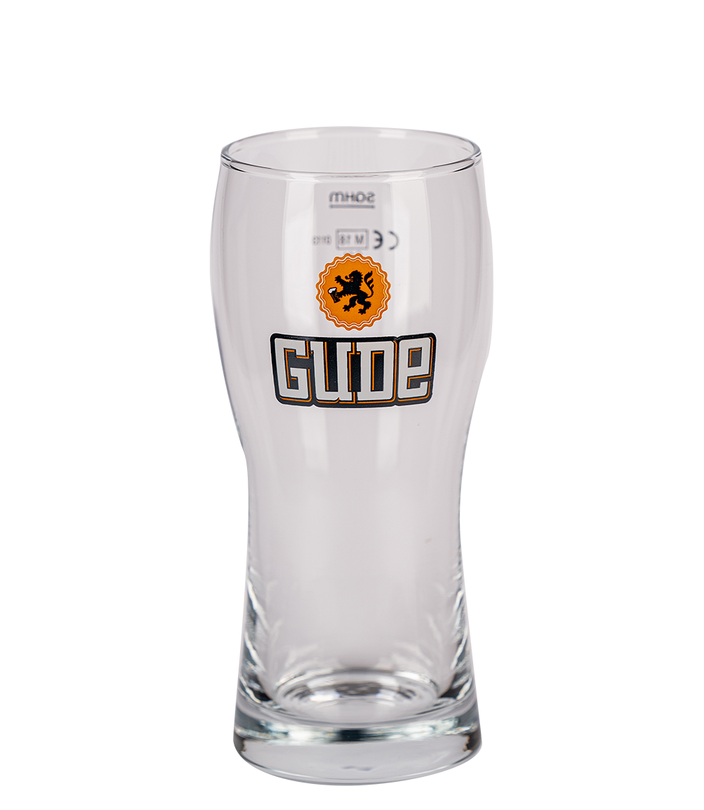 6x GUDE Pils - Glas 0,5l